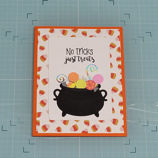 Candy Cauldron Greeting Card