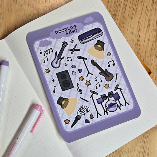 Rock Out! Sticker Sheet
