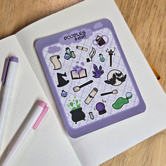 Spellbound Sticker Sheet